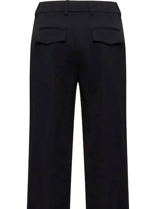 Women's Fabric Trousers Black