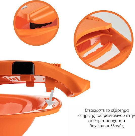 Borner Vegetable Collection Bowl Oval 38x23x10cm Orange