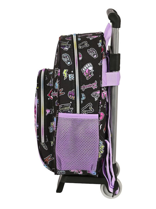 Monster High Ghiozdan Școlar Troler Multicolor 28 x 10 x 34 cm