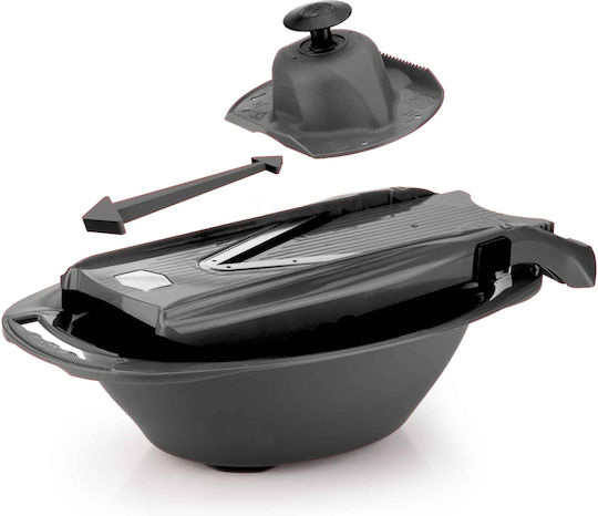 Borner Vegetable Collection Bowl Oval 38x23x10cm Gray