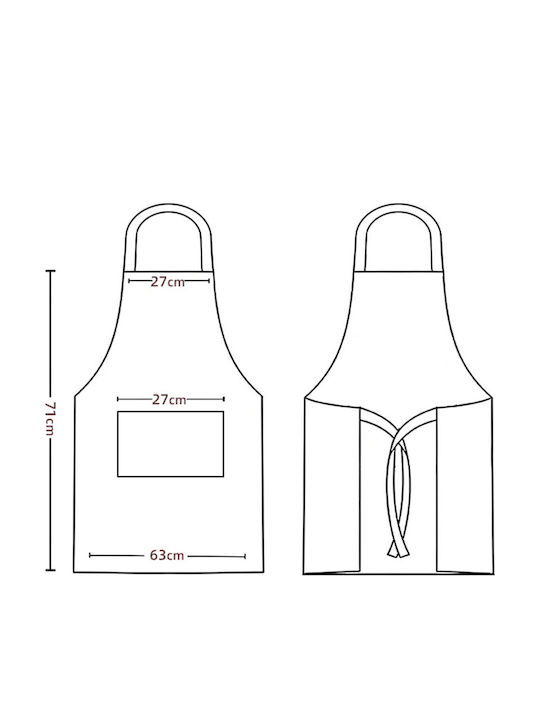 Waterproof Green Kitchen Apron