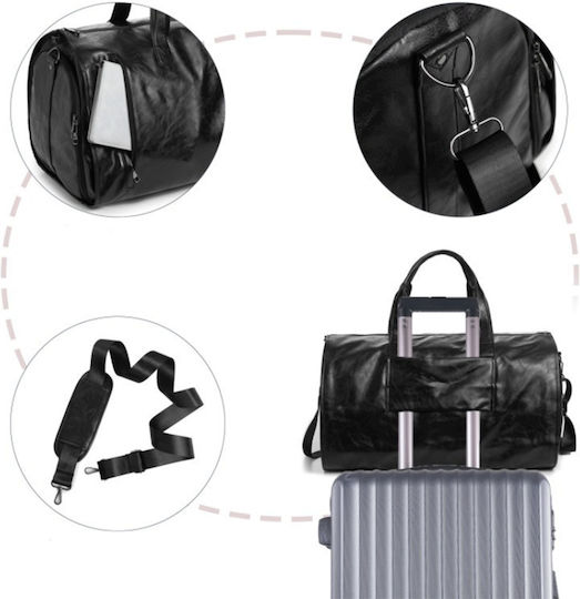 Geantă Voiaj 55lt Maro din Piele Sintetică M55xL32xÎ32cm