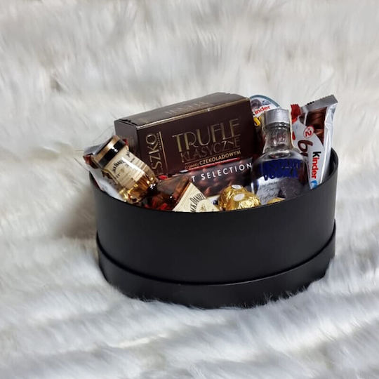 Cutie Cadou Selectioner Miniaturi Băuturi Dulciuri