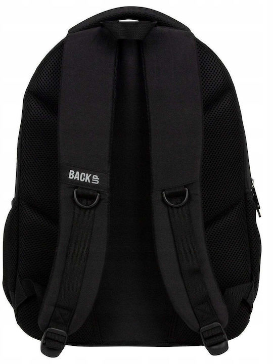 Derform Kindergarten Backpack School Bag With Water Bottle Holder Black 30 Litre 32 x 23 x 45 cm
