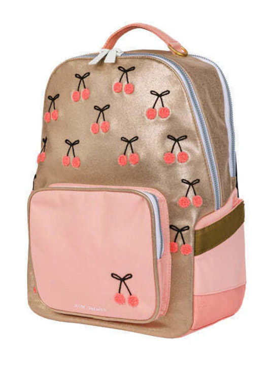 Jeune Premier School Backpack Burgundy 30 x 15 x 42cm