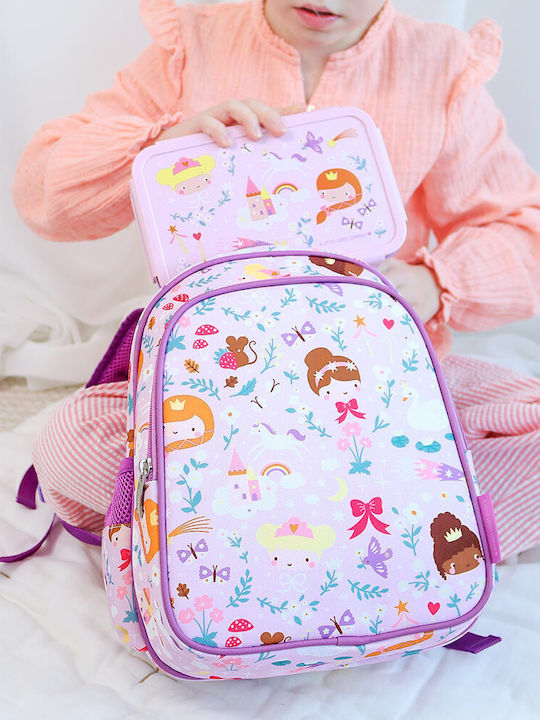 A Little Lovely Company School Backpack Kindergarten Purple