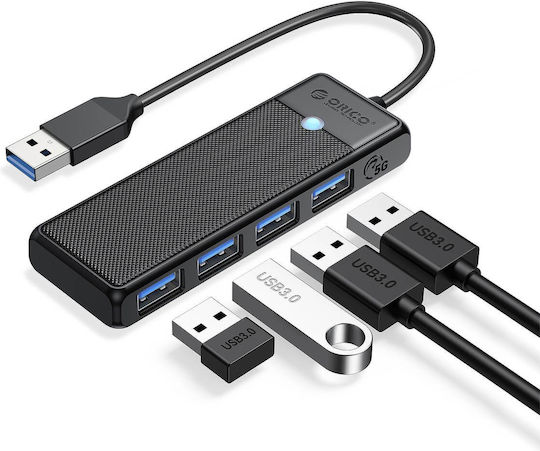 Orico USB Хъб 4 Порта с USB-A Свързване