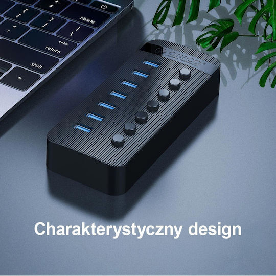 Orico USB Хъб 16 Порта USB 3.0 с USB-A