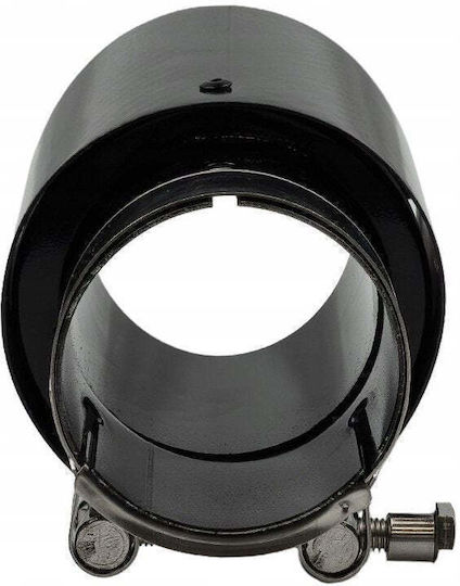 Mtuning Abgasendstück Typ 55 101mm Eingang 76mm Carbon Glänzend