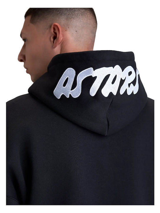 Hooded Cardigan Black