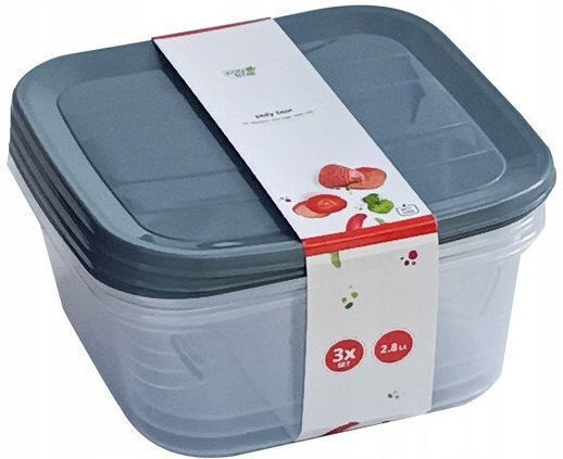 Katex Kunststoff Mittagsbox Braun 2.8lt