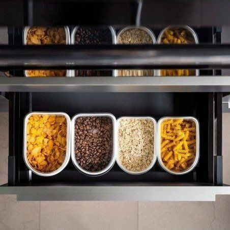 Wesco Wesco Kunststoff Mittagsbox Grau 2.2lt