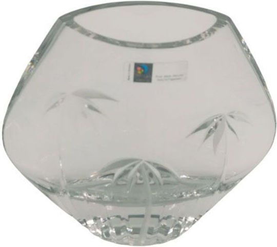 Vază Cristalină Transparentă 16x20xÎnălțime 6.5cm