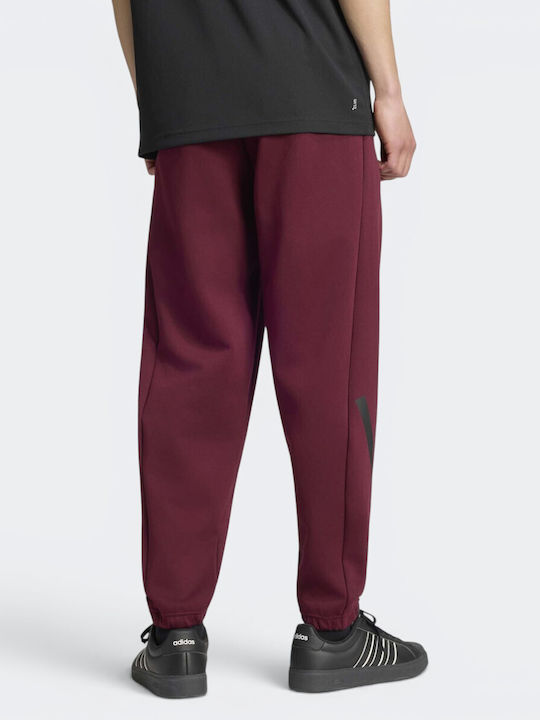 Z.n.e Herren-Sweatpants Maroon