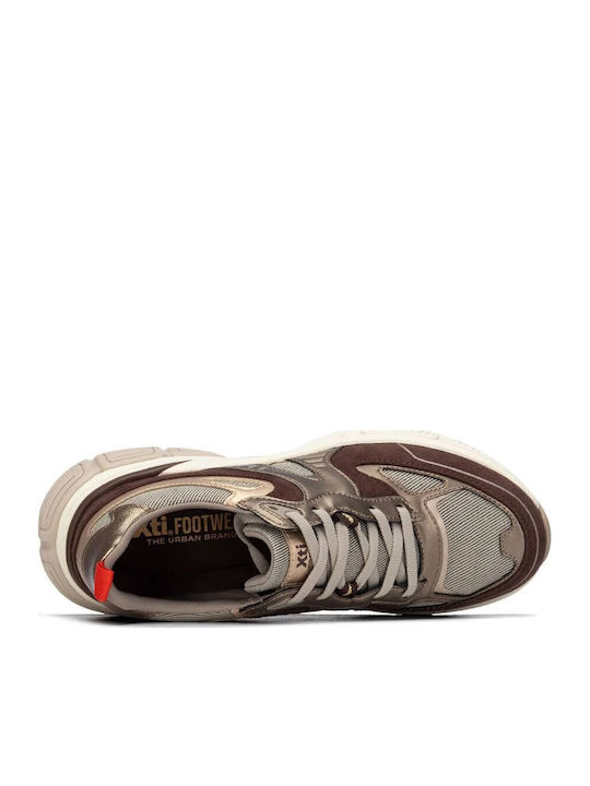 Γυναικεία Sneakers Καφέ