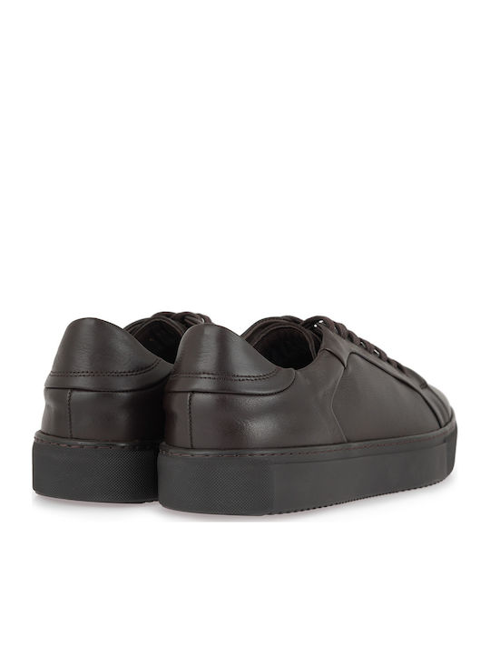 Men's Sneakers Brown Leather