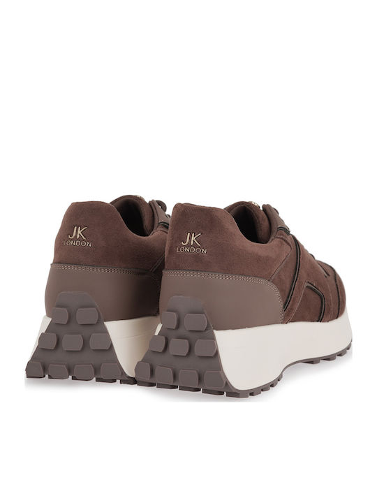 Women's Brown Sneakers Suede