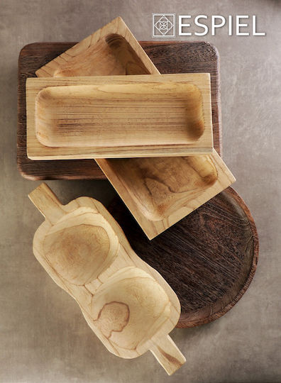 Espiel Wooden Serving Platter 38.5x21.5x4cm