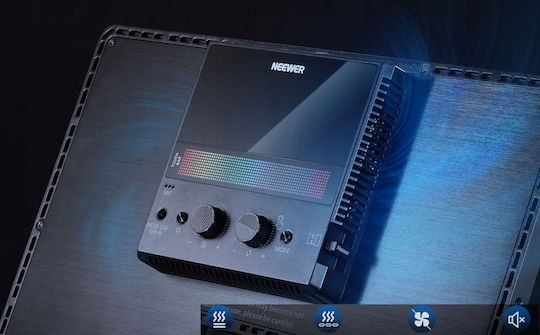 Neewer RGB Ringlicht 4cm mit Desktop Ständer/Halterung
