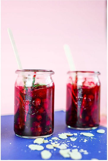 Weck Set of 12 General Use Transparent Glass Jars with Lid 145ml 12 Pieces