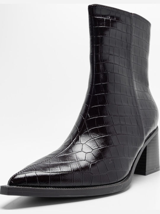 Damen Stiefeletten Braun