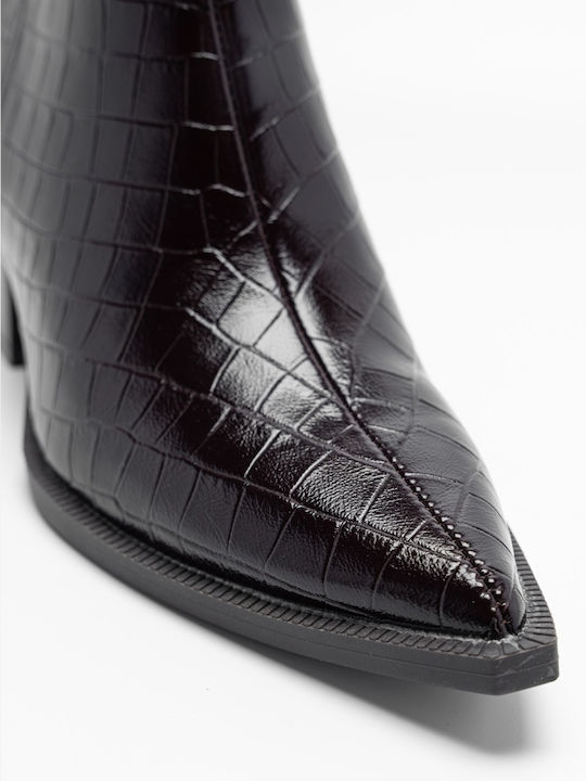 Damen Stiefeletten Braun