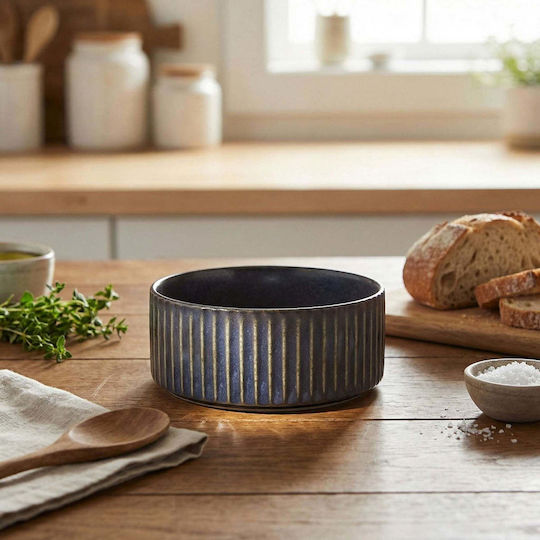 Verlo Round White Serving Bowl with Diameter 12cm