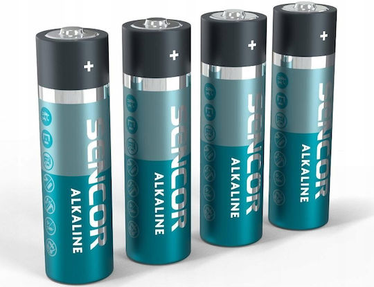 Sencor Duracell Alkaline-Batterien AA 1,5V Verpackung 8 Stück