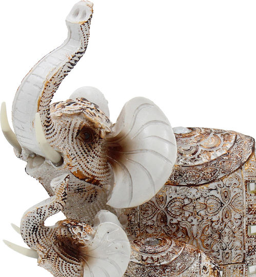 Keskor Decorative Polyresin Elephant 17x11x20cm