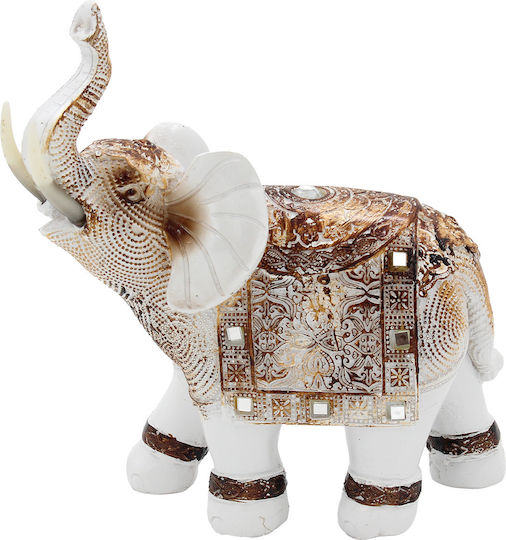 Keskor Decorative Polyresin Elephant 14x6.5x17cm