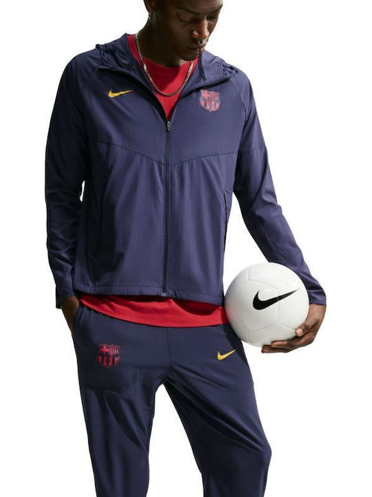 Fc Barcelona Футболно Долнище на Анцуг Dri-FIT Тъмносин