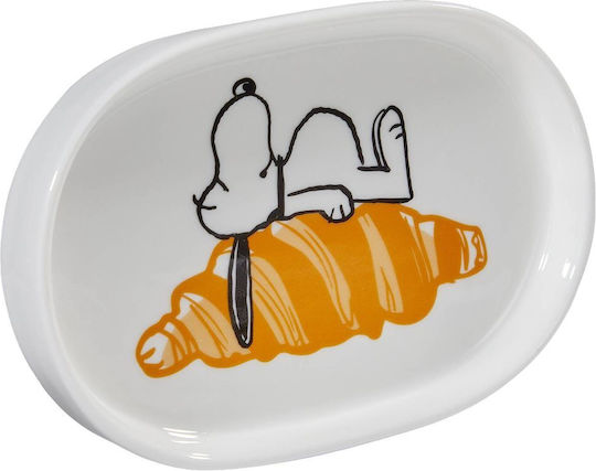 Butlers Peanuts Плитка Порцеланова Чиния Бяла с Диаметър 14см