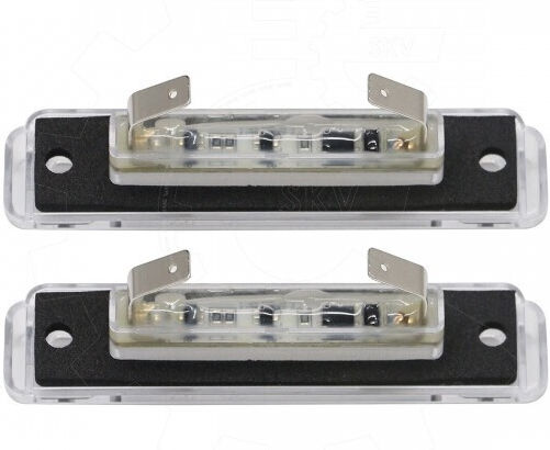 LED Фарове За Регистрационната Табела Mercedes-Benz E-Class W124 S124 SL-Class R129 Комплект A124820075664