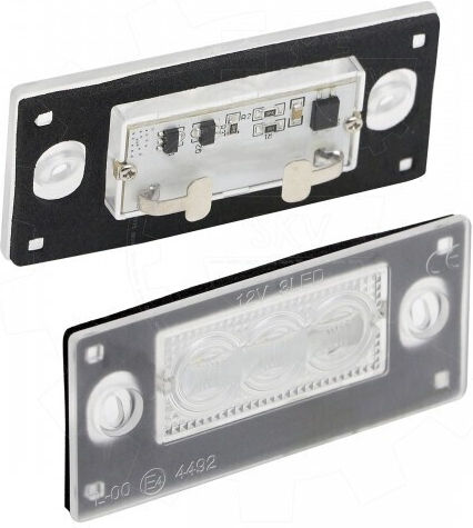 LED Осветление За Регистрационната Табела Audi A3 A4 Комплект 8d9943021g