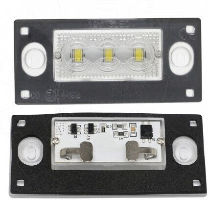 LED Осветление За Регистрационната Табела Audi A3 A4 Комплект 8d9943021g