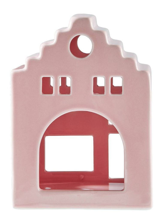 Butlers Delft Kerzenhalter aus Keramik in Rosa Farbe 10x13x8cm