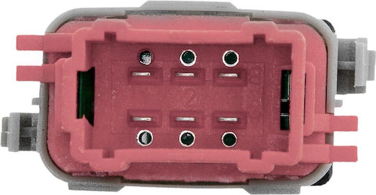 Nty Превключвател Renault Master 2010+ Еднополюсен 6pin За Прозорци Orig8200502452 Diakews-re-014/aj