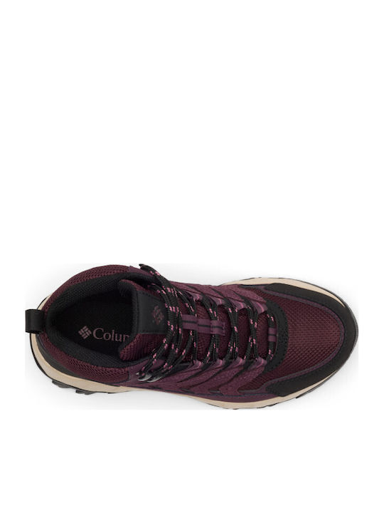 Columbia Strata Trail Women's Hiking Boots Waterproof Purple