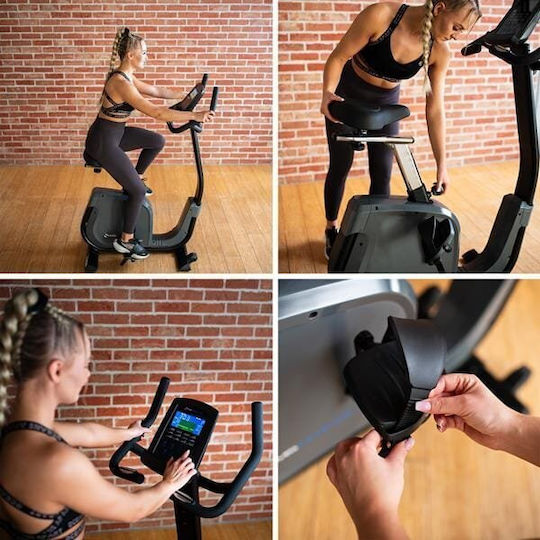 HMS M1815 Upright Electromagnetic Exercise Bike