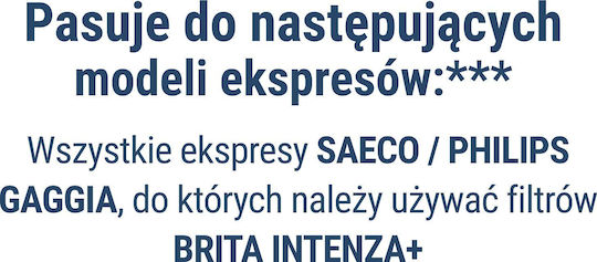Coffix Wasserfilter Für Saeco Philips Brita Intenza+ Kaffeemaschinen Zubehör
