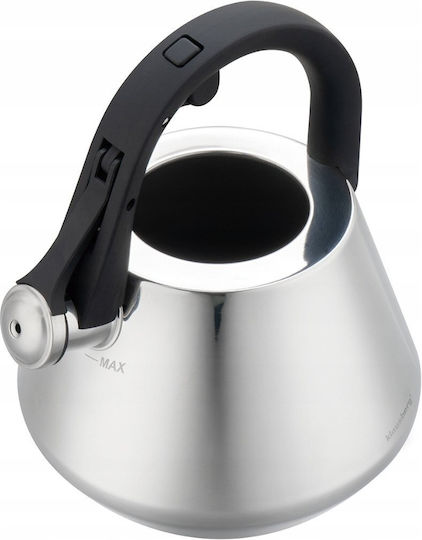 Klausberg Stainless Steel Grey Boiler 2500ml