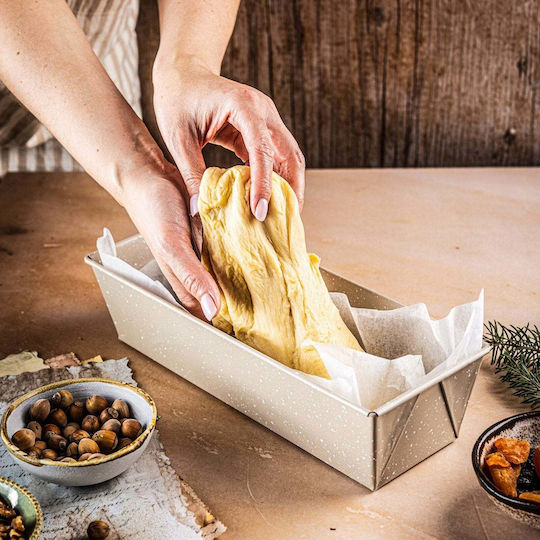 KING Hoff Bread Baking Tin from Stainless Steel 31x11.8cm