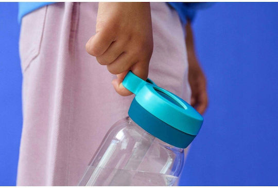 Mepal Бутилка за Вода Стъклена с Винтов Капак Синя 450ml
