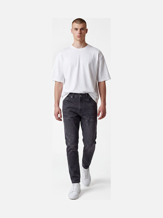 Herren Jeanshosen Relaxed Verjüngt Passform Schwarz
