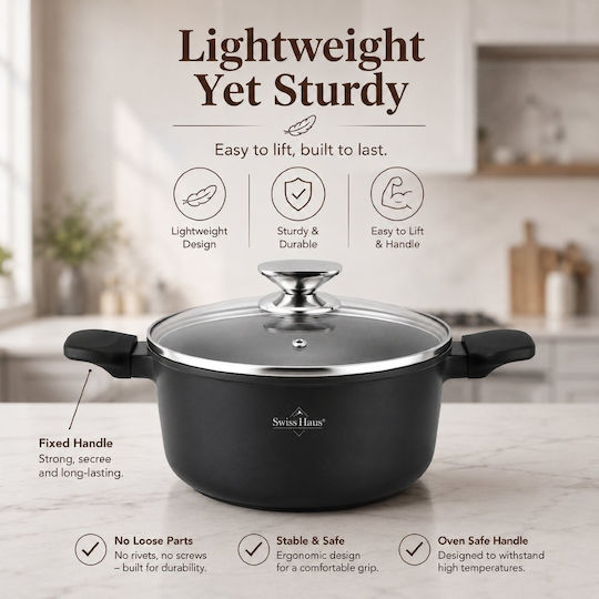 Swiss Haus Milk Pot 1.3lt / 16cm