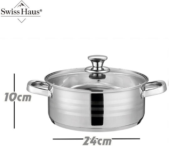 Swiss Haus 24cm Saute Pan Swiss Haus 24cm Saute Pan