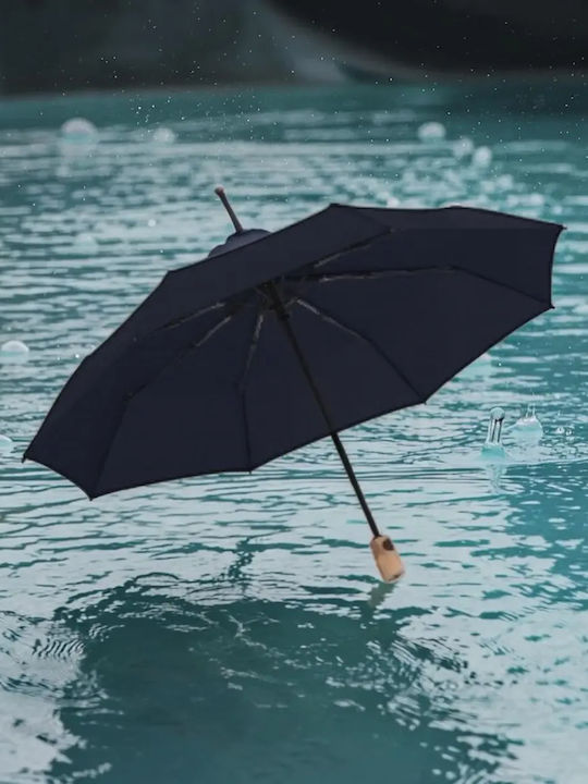 Knirps Automatische Kompakte Regenschirm Blau