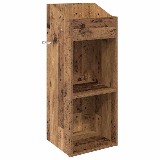 vidaXL Hi-Fi Furniture Brown 36x36x95.5cm