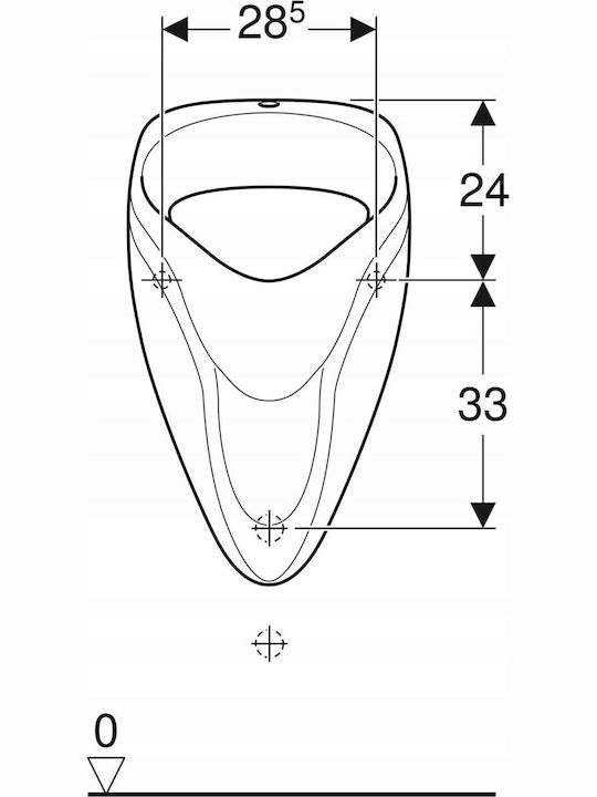 Geberit Urinal White 4025410066749