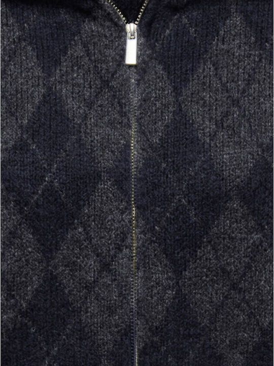 Gestrickte Damen Strickjacke Night Sky